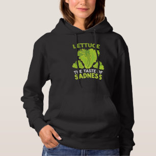 Salat den Geschmack der Traurigkeit Ernährung Männ Hoodie