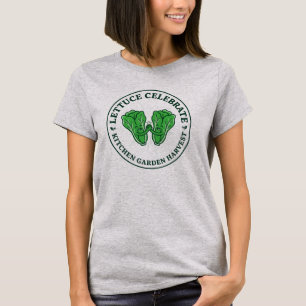Salat feiern Lustiger Küchengarten Ernte T-Shirt