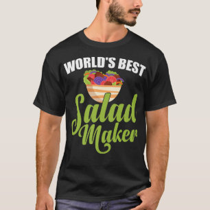 Salat Maker Salat Lover Gewürzvegetarisch T-Shirt