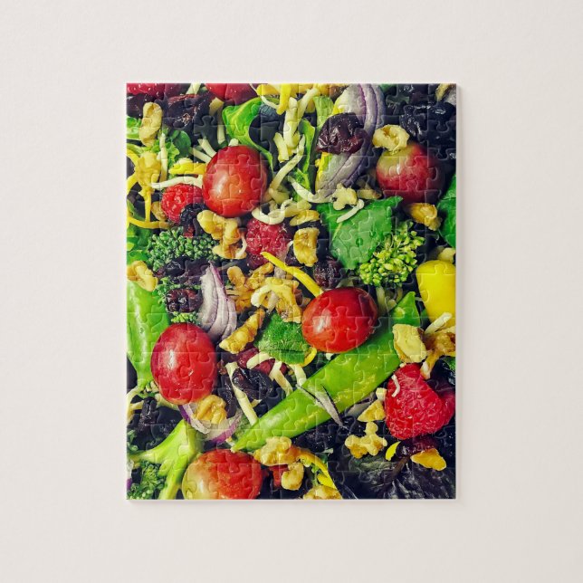 Salat-u. Frucht-Jagd - 8x10 - 110 PC Puzzle (Vertikal)