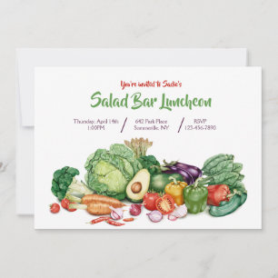 Salatbar Einladung