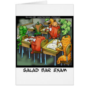 Salatbar-Prüfung Lustig