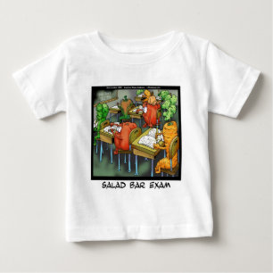 Salatbar-Prüfung Lustig Baby T-shirt