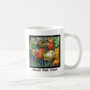 Salatbar-Prüfung Lustig Kaffeetasse