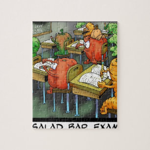 Salatbar-Prüfung Lustig Puzzle