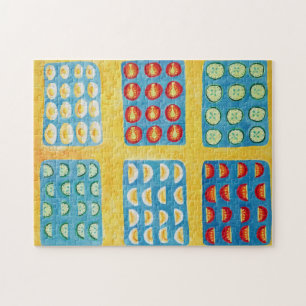 Salatpräparation Puzzle