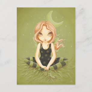 Salatschlauch - Schaumschlauch auf der Postkarte