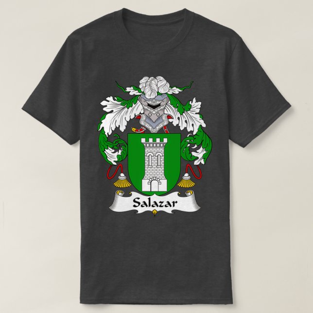 Salazar-Familienwappen T-Shirt (Design vorne)