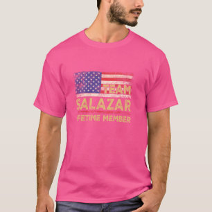 Salazar Nachname Shirt Team Salazar Lebenslanges M