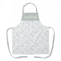 Salbei Blau Wasserfarbe Wildblumen Blumen Custom N