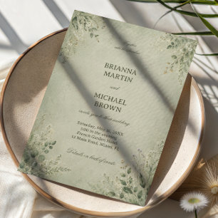 Salbei Botanisch Elegant Einladung