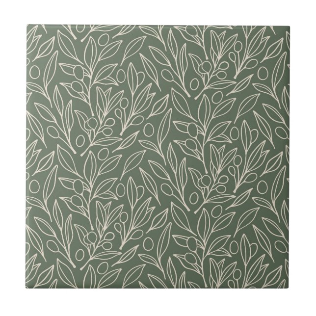 Salbei Garten Fliese (Vorderseite)