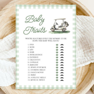 Salbei Grün Golf Baby Eigenschaften Baby Shower Sp Einladung