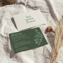 Salbei Smaragdgrün Florale Boho-Hochzeitsdetails