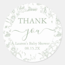 Salbei-Toile-Bär-Baby-Party