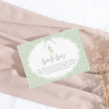 Salbeigrüne Alberne Gans Coquette Babyparty