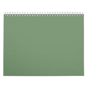 Salbeigrüne Hintergründe auf einem Kalender
