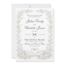 Salbeigrüne Hochzeits-EinladungHochzeitsgarten-Ein