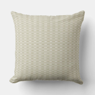 Salbeigrüner geometrischer minimalistischer Wurfki Kissen