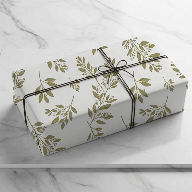 Salbeigrünes Geschenkpapier (Von Creator hochgeladen)