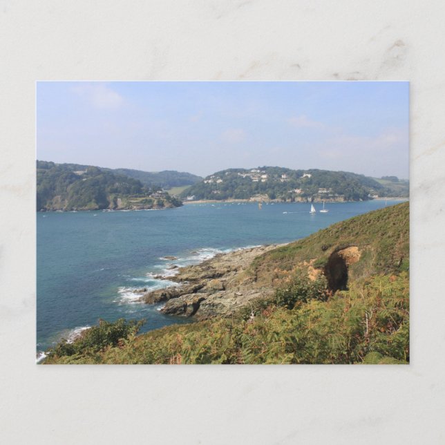 Salcombe Estuary, Devon Postkarte (Vorderseite)