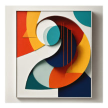 Saldo in Form A Minimalistisch Abstrakt