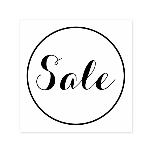 Sale Black Permastempel (Design)