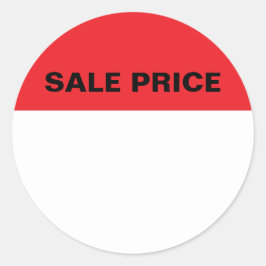 Sale Price Sticker Label