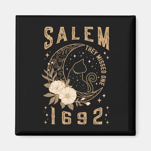 Salem 1692 sie verpassten eine Hexenmeisterschaft  Magnet (Vorne)