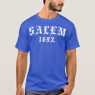 Salem 1692 Stilvolle Goth Typografie 1 T-Shirt