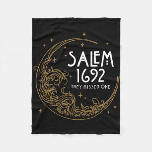 Salem 1692 vermissten sie ein Halloween-Kostüm 1 Fleecedecke