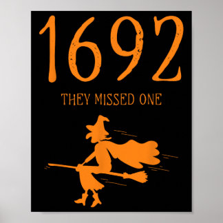 Salem 1692 verpassten sie ein Fun Halloween Hexe 2 Poster