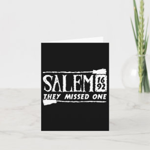 Salem 1692 verpassten sie ein HexenkHalloween 6 Karte