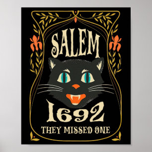 Salem 1692 verpassten sie ein HexenkHalloween Poster