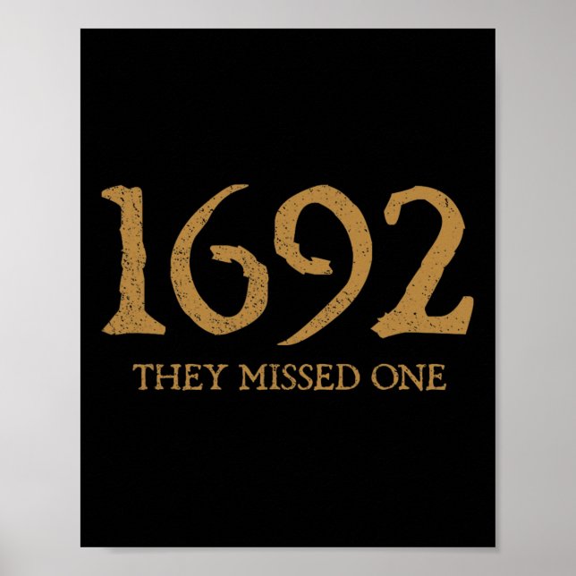 Salem 1692 verpassten sie ein Hexenkostüm Poster (Vorne)