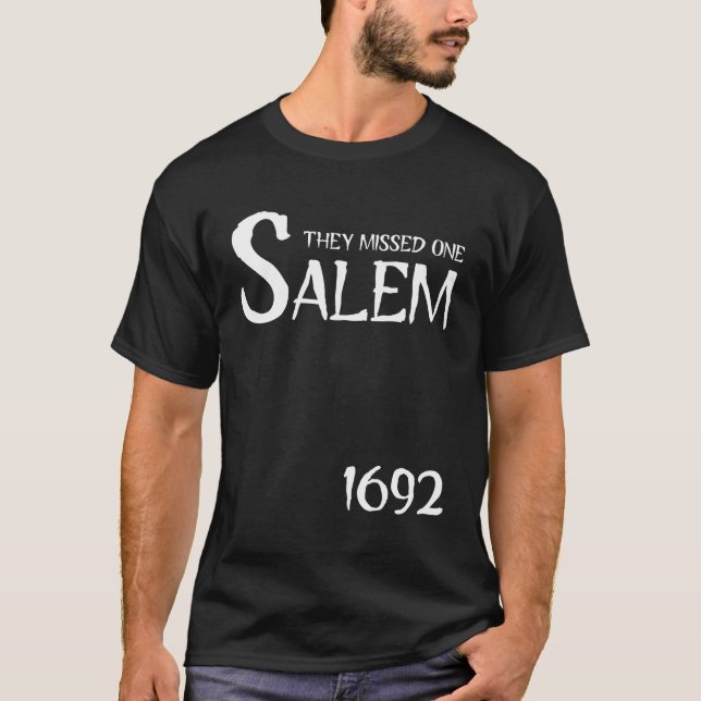 Salem 1692 verpassten sie einen T-Shirt (Vorderseite)
