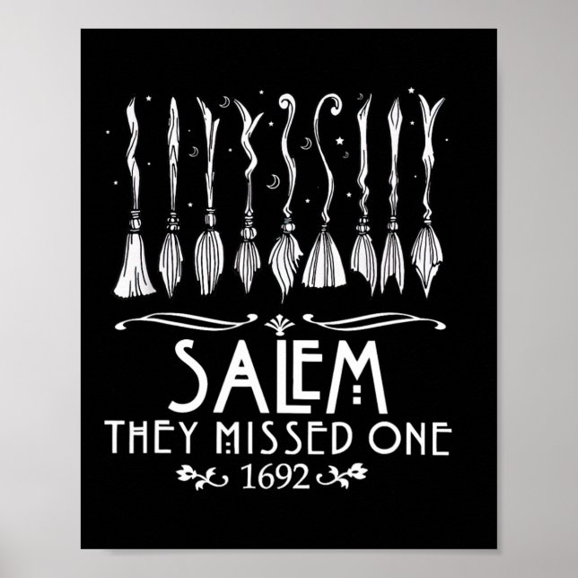 Salem 1692 verpassten sie eins zu Halloween Poster (Vorne)