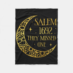 Salem 1962 Du hast eine Halloween-Feministin Hexe Fleecedecke