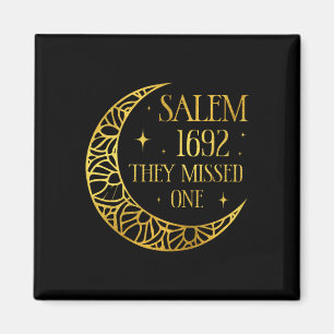 Salem 1962 Du hast eine Halloween-Feministin Hexe Magnet