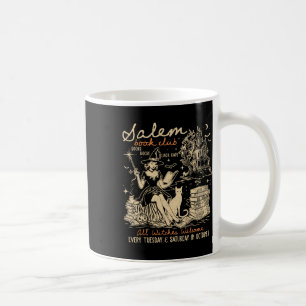 Salem Book Club Hexen Hexerei Hexenwelsch Spooky J Kaffeetasse