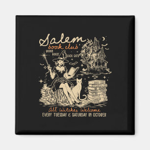 Salem Book Club Hexen Hexerei Hexenwelsch Spooky J Magnet