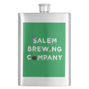 Salem Brewing Company White Flachmann