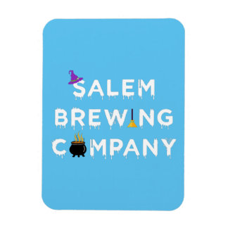 Salem Brewing Company White Foto Magnet