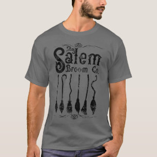 Salem Broom Co Halloween Hexsalem Broom Company T-Shirt