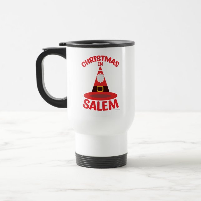 Salem Christmas New England Holiday Santa Hexe Tr Reisebecher (Links)