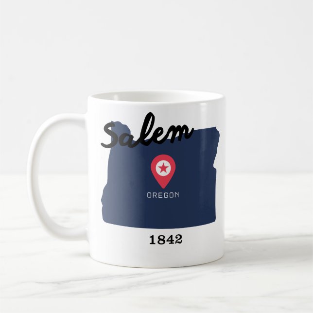 Salem coffee mug  kaffeetasse (Links)