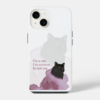 Salem, die Prinzessin-Katze, die die Welt übernimm iPhone 14 Hülle
