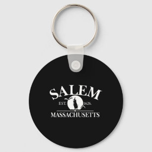 Salem Die Stadt Der Hexen Machusetts Ma Vintage  Schlüsselanhänger