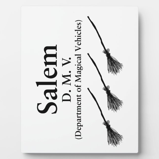 Salem DMV Fotoplatte (Vorderseite)