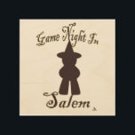 Salem Game Night Funny Travel Gamer Deco Art Holzdruck<br><div class="desc">Ein witziger Brettspielabend in Salem und Gaming-Games setzte mir einen Slogan lustiger Brettspiel-Spaß vor Augen,  der mit Freunden-Strategie oder Party-Spiel-Nachtgestaltung spielt und dabei einzigartige Zuhause-Dekoration-Holzwandkunst bewundert.</div>